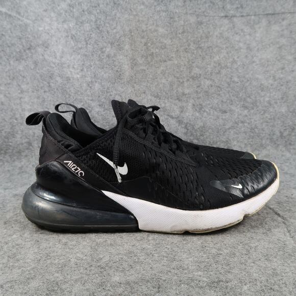 Nike Shoes Womens 8 Air Max 270 Sneakers Running Athletic Trainer Black White - Picture 1 of 10